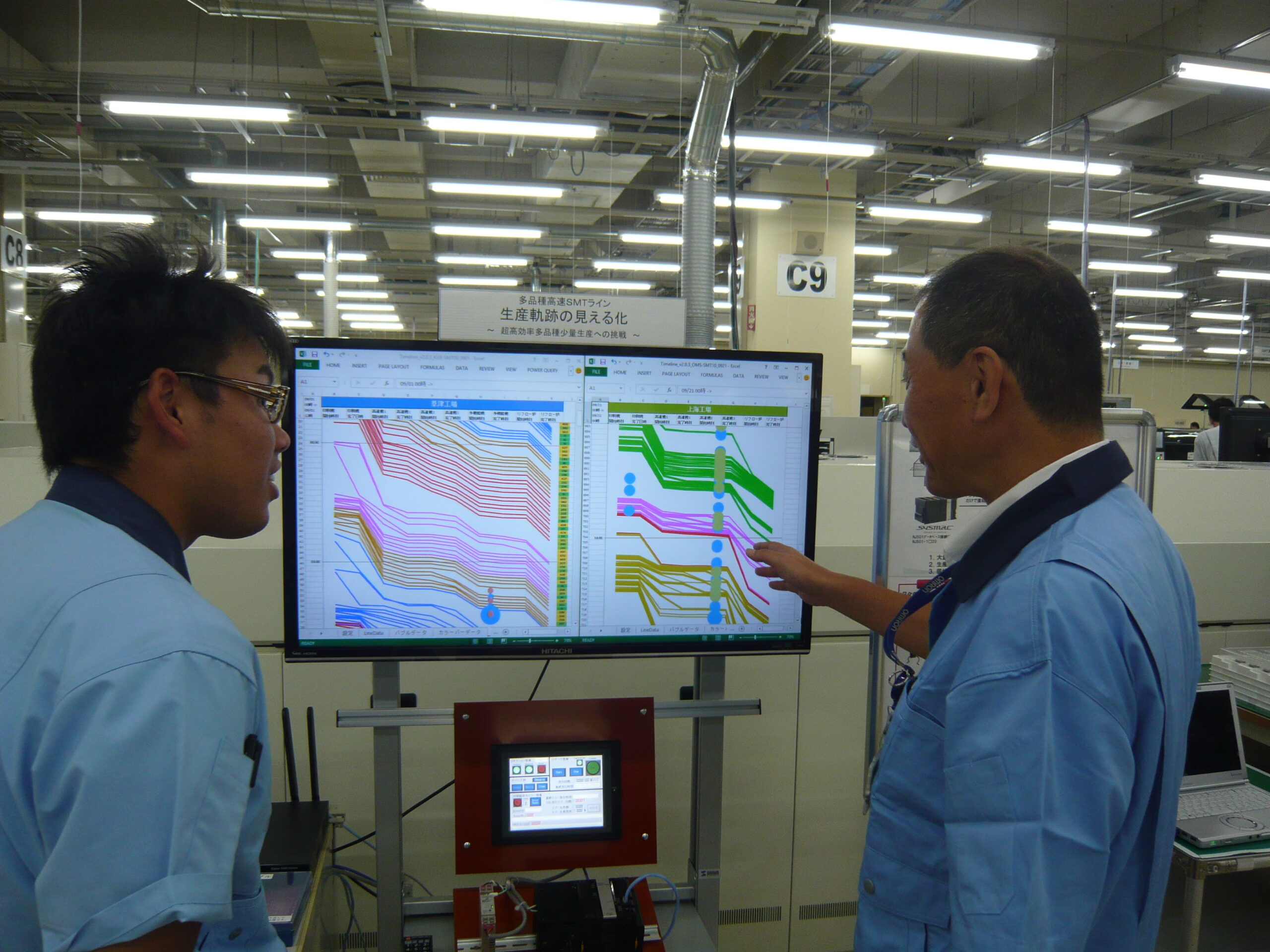 オムロン ビッグデータ活用で生産性30％改善 草津工場でIoT実証実験