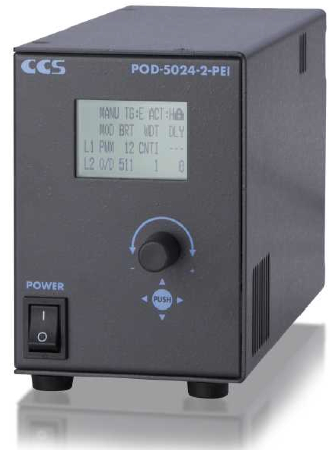 CCS ストロボ・オーバードライブ電源「PODシリーズ」発売 LED照明を1マイクロ秒単位で調光