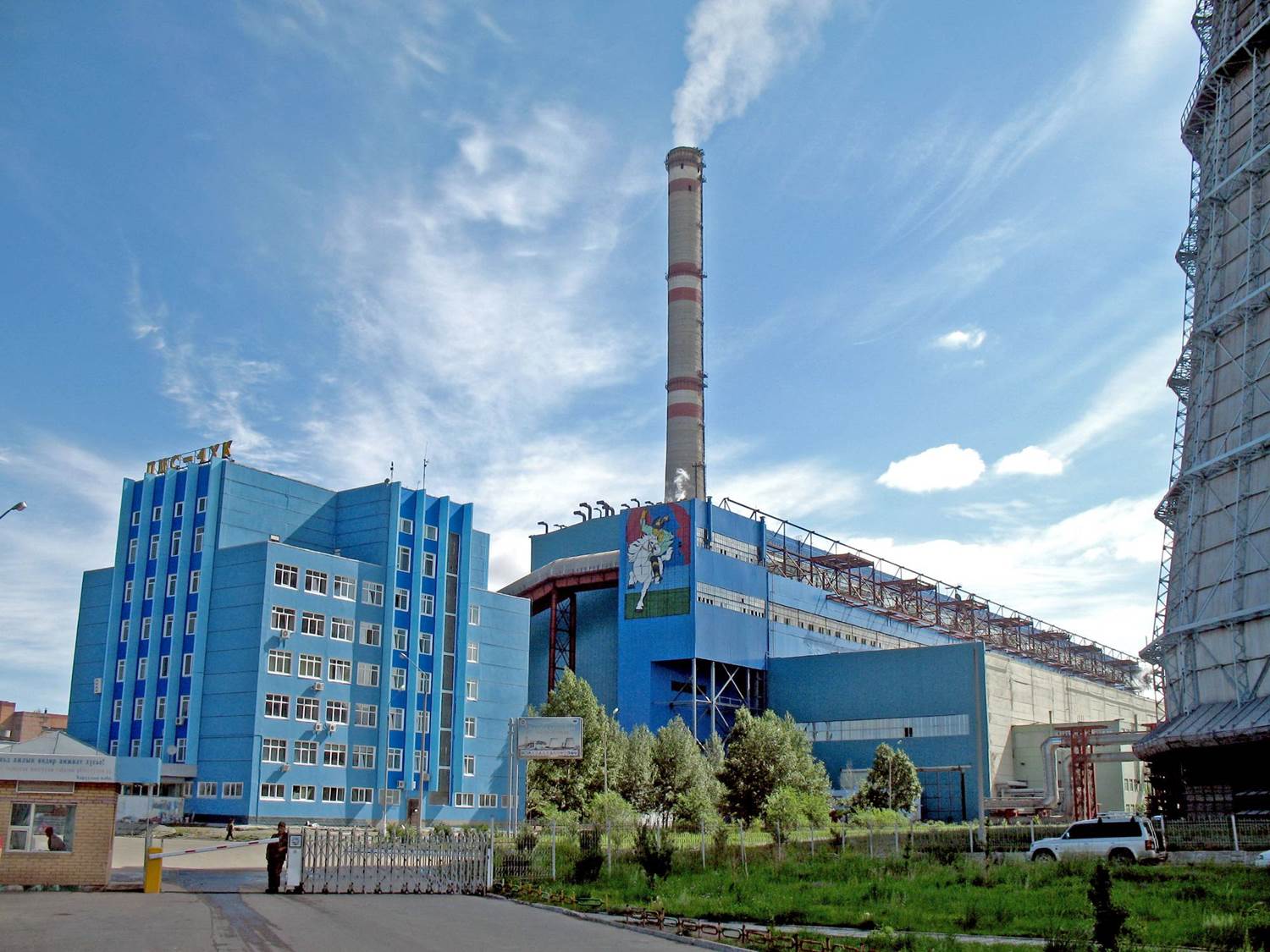 横河電機 モンゴル第4火力発電所 制御システム受注