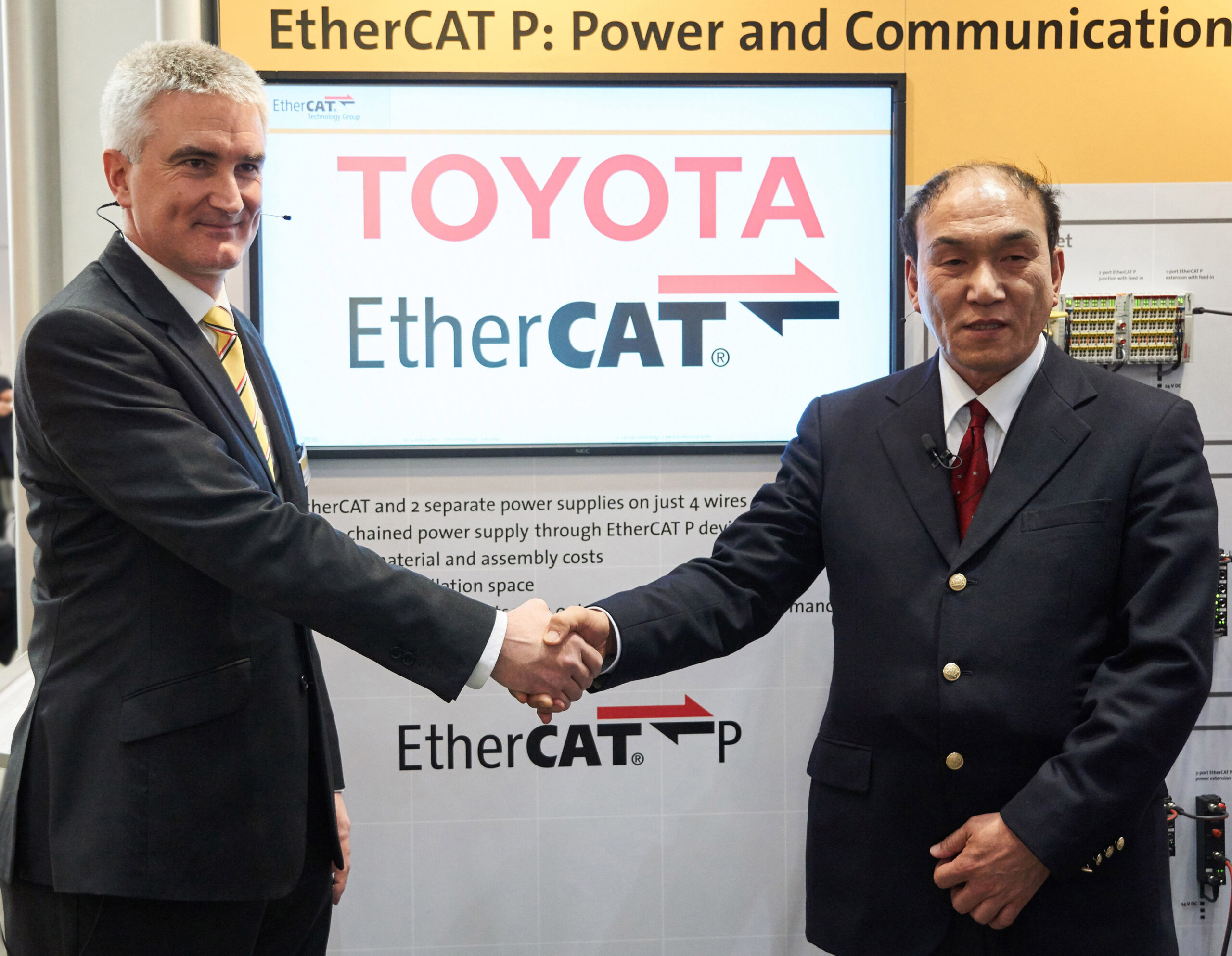 トヨタ「EtherCAT」全面採用　高速・省配線を高く評価　工場のIoT化推進