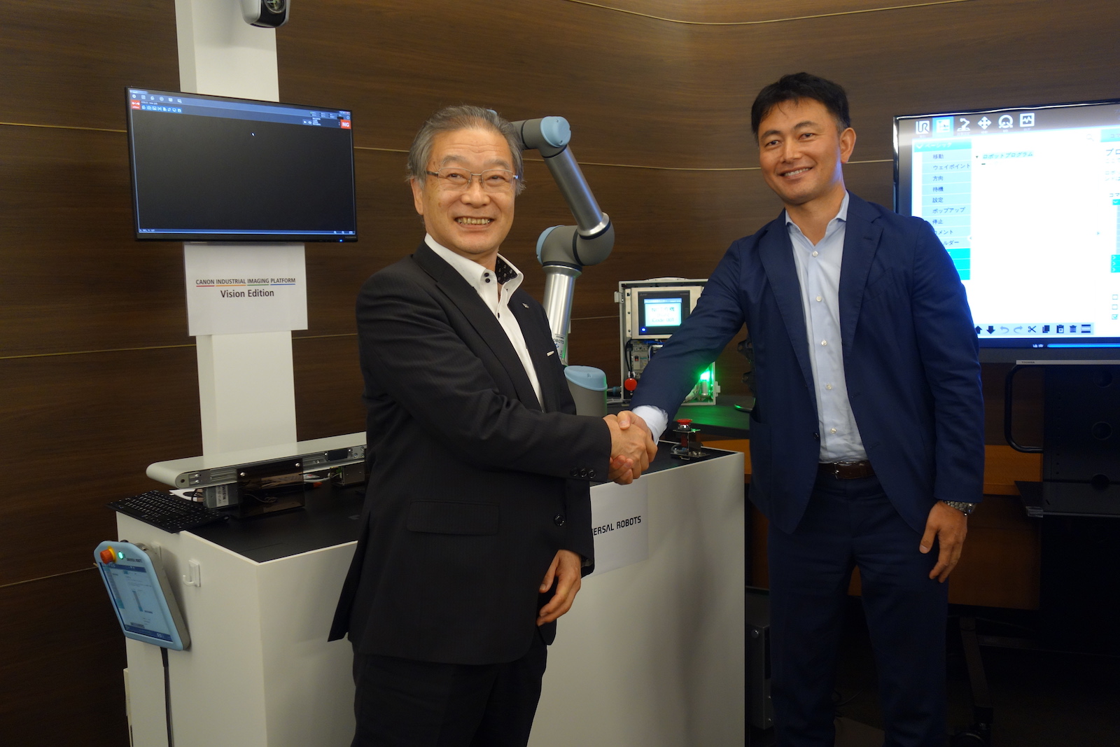 キヤノン 画像処理ソフトウエアがURの認定取得、日本企業初 協働ロボット活用拡大