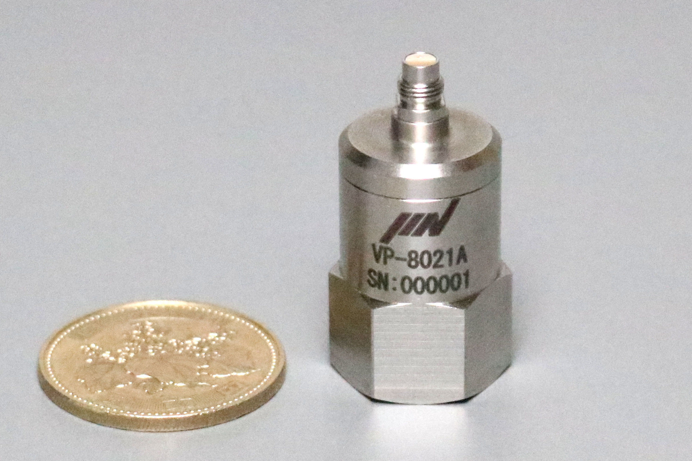IMV 超小型振動ピックアップ（センサ）「VP-8021A」