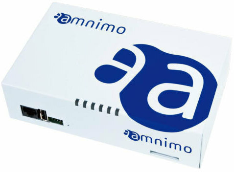 アムニモ 産業用LTEゲートウェイ、最大4種のSIM装着可