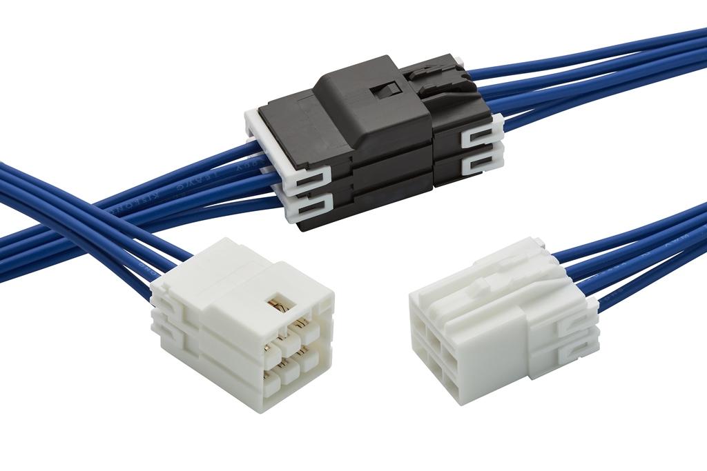 日本モレックス 電線対電線用コネクター、極性キーで誤嵌合防止