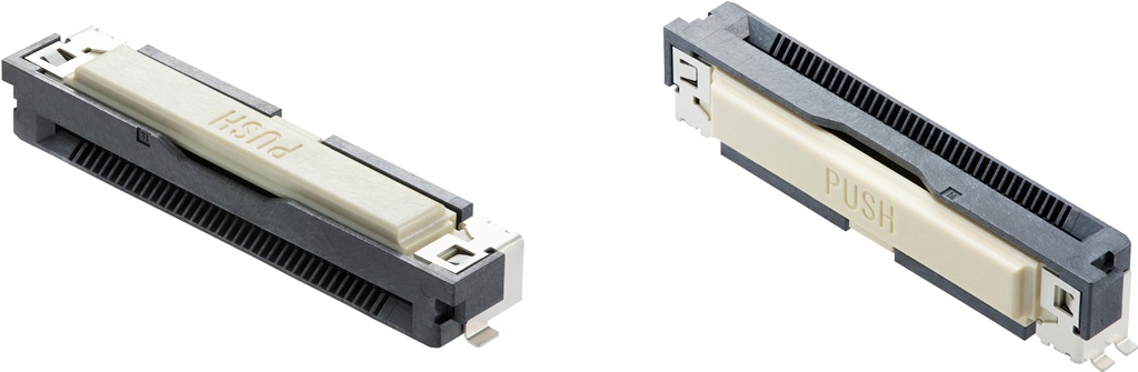 日本モレックス FFC／FPC用ワンタッチコネクター、1回の動作で挿入・嵌合