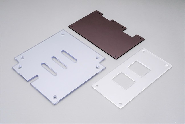ミスミ Meviy、板金部品に透明樹脂3素材追加