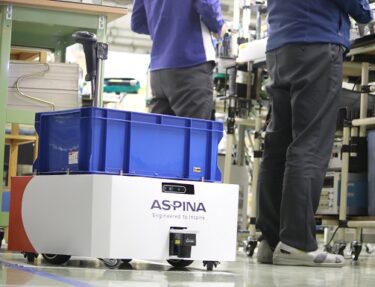 ASPINA、自律走行搬送ロボット（AMR）試験販売 製造現場の搬送の自動化へ