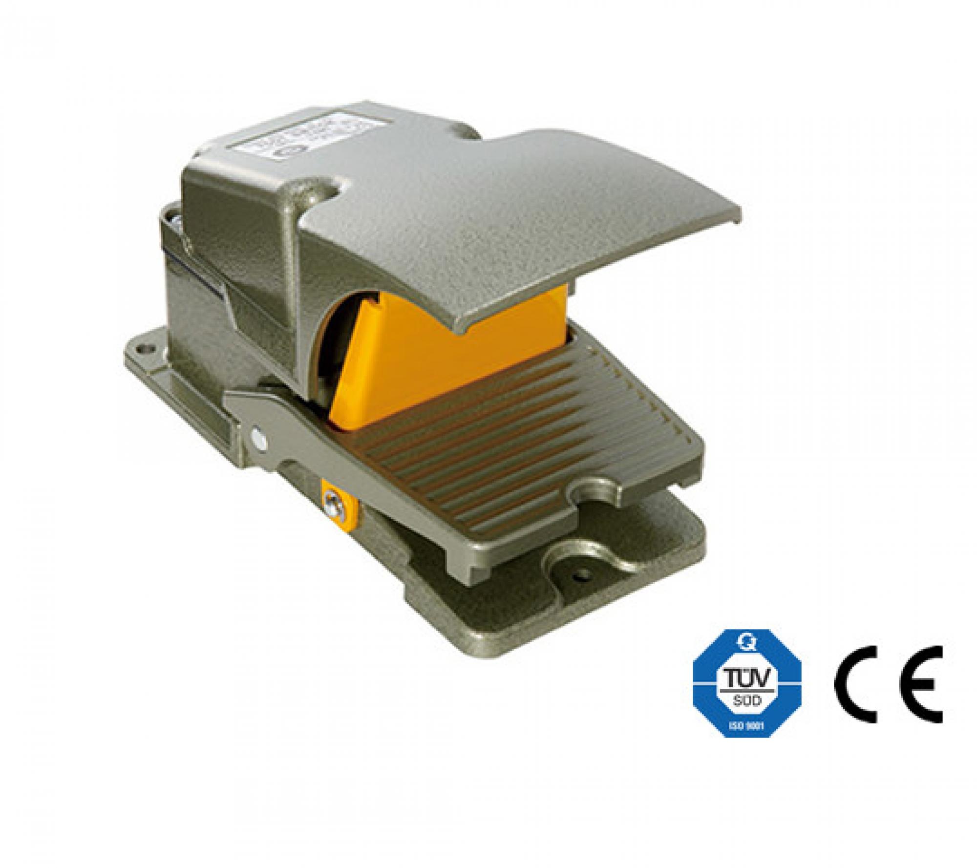 オジデン、安全ロックレバー付フットスイッチ（TUV規格認証品）情報を公開
