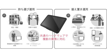 NECプラットフォームズ、堅牢・耐環境性を備えた業務用タブレット端末発売