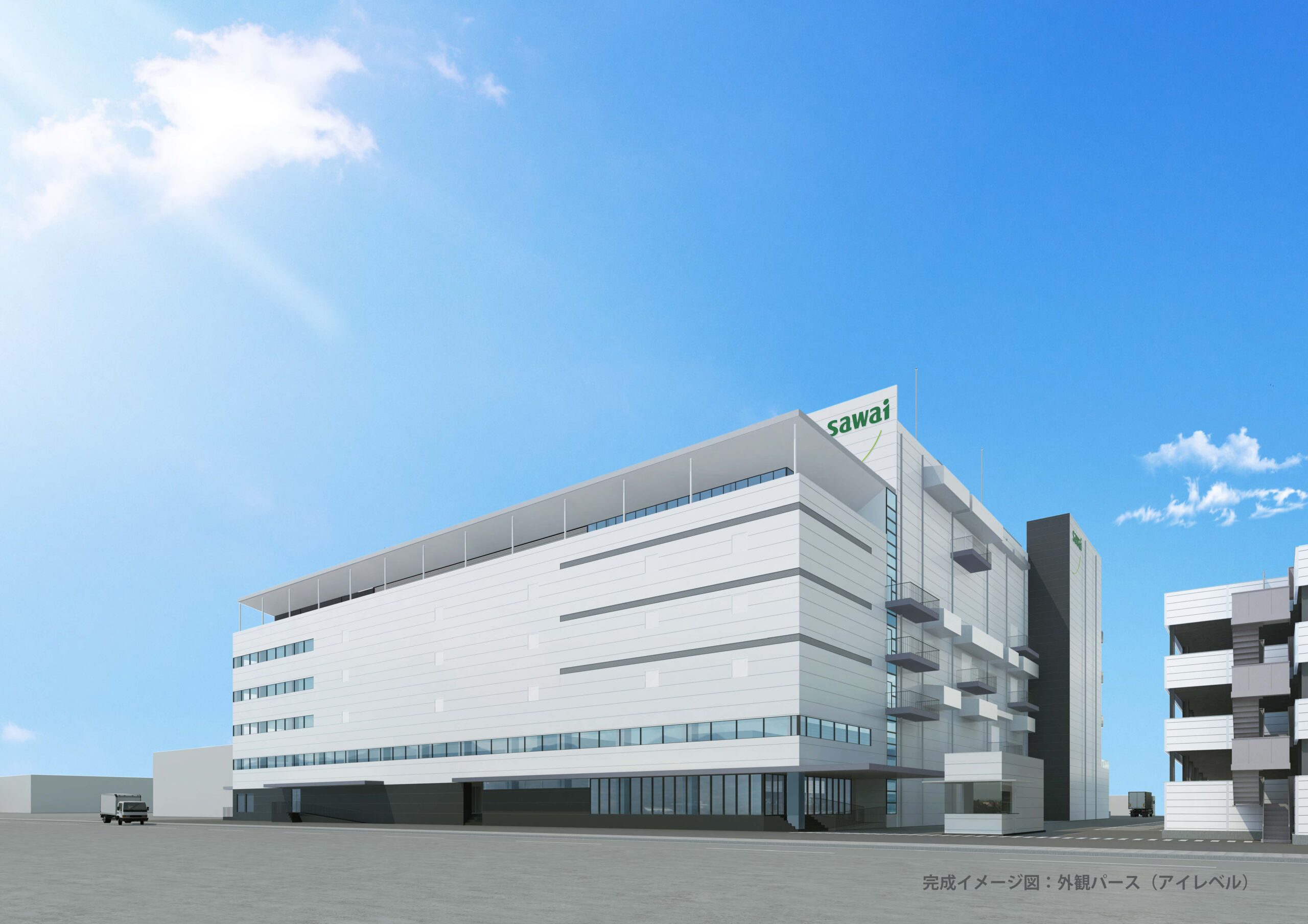 沢井製薬、福岡県飯塚市の第２九州工場で新固形剤棟が着工