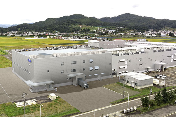 秋田エプソン、秋田県湯沢市にインクジェットプリンター用ヘッドの新工場建設