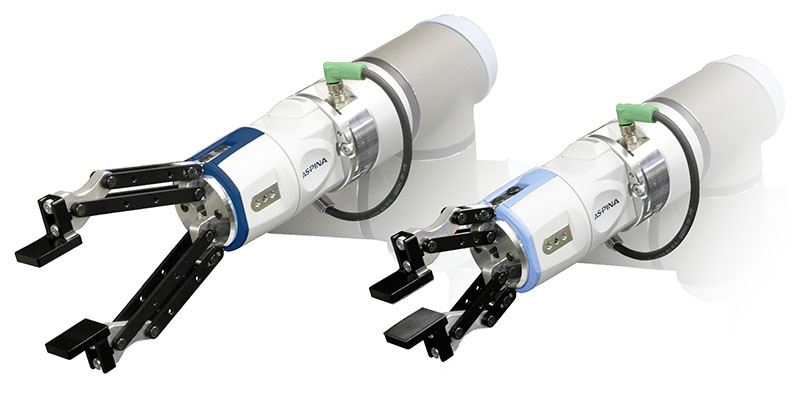 シナノケンシ、角型ワークの把持に最適な電動2爪ロボットハンド発売