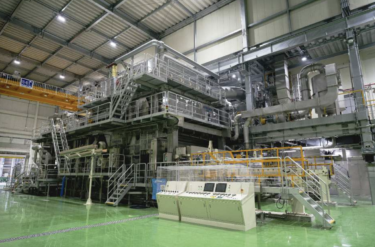 丸住製紙、愛媛県四国中央市の大江工場の衛生用紙抄紙機・加工設備が稼働開始