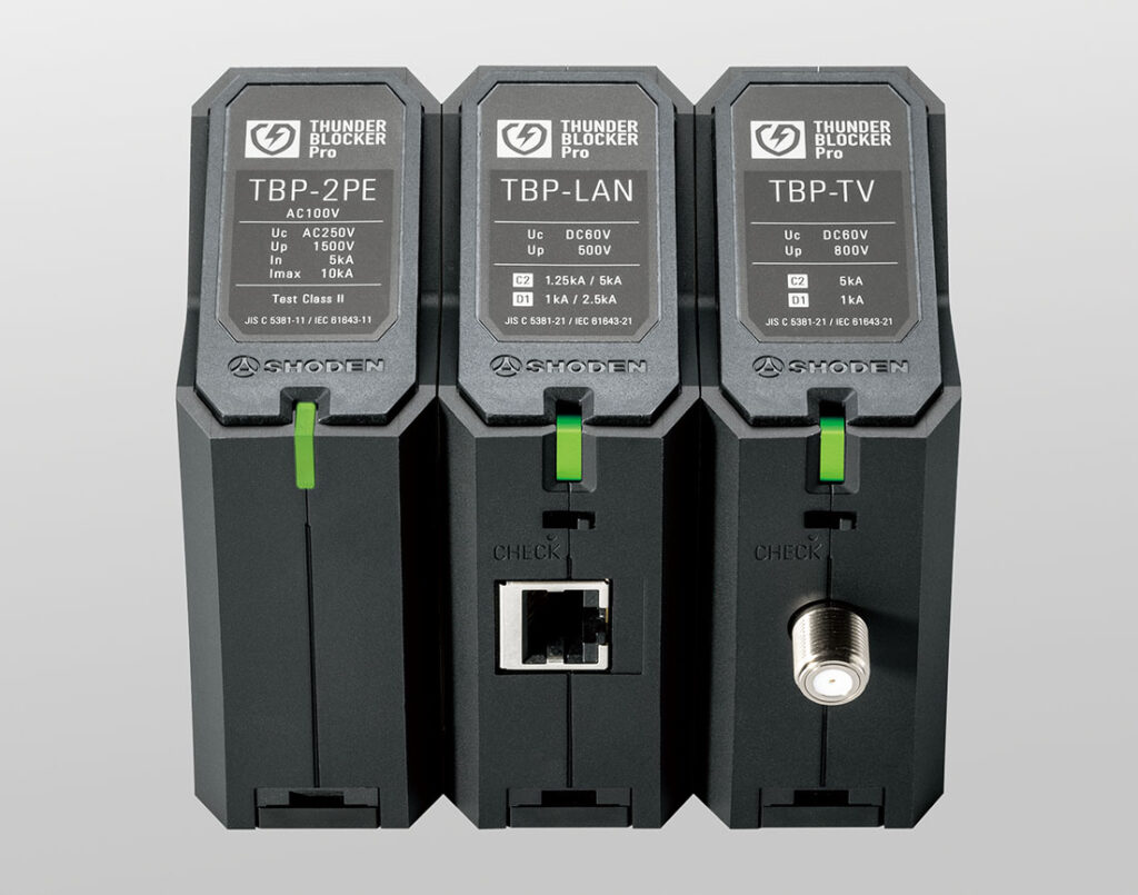 電源用 気持ちよかっ サンダーブロッカー 【SPR-TB-P-A1】 昭電 1個