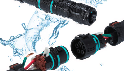 タカチ電機工業、スクリューレス防水中継コネクタ「THS389・THS389Eシリーズ」発売