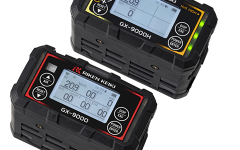理研計器、ポータブル型マルチガス検知器「GX-9000 SERIES」発売