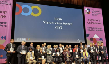 IDECとIGSAP、日本認証、第1回ISSA Vision Zero Awardを受賞 安全・健康・ウェルビーイング推進活動が評価される