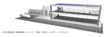 田中貴金属グループ、神奈川県平塚市の湘南工場に国内最大級500kW燃料電池発電設備を導入