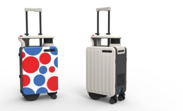オムロンなど4社、大阪万博でスーツケース型ロボット「AIスーツケース」の実証実験。視覚障がい者支援へ