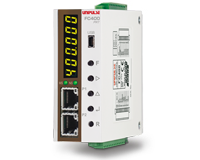 ユニパルス、組込型インジケータ　FC400シリーズにPROFINET IO対応モデル追加