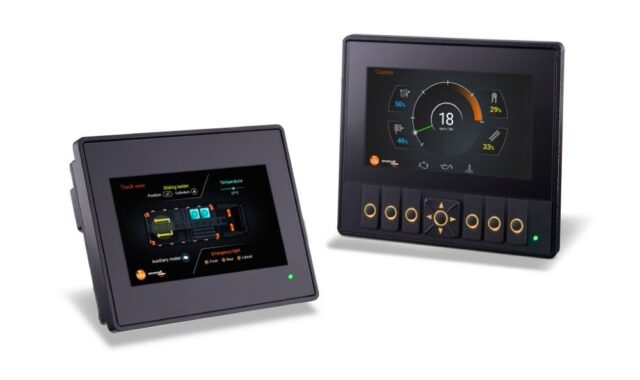 ifm efector、建機・特装車向けHMI「CR114シリーズ」発売