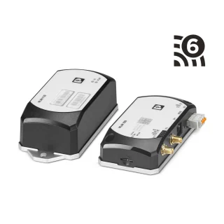 フエニックス・コンタクト、アンテナ内蔵型Wi-Fi 6対応産業用無線LANアダプタ「FL WLAN 1120」発売