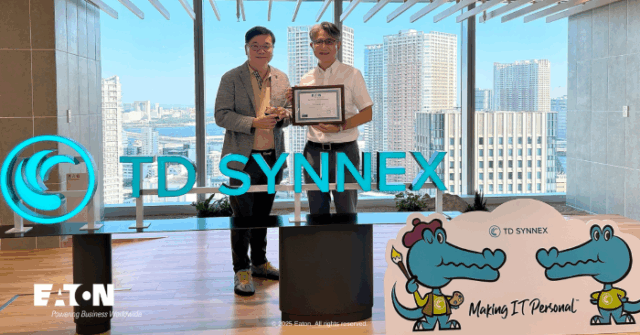 Eaton、日本での単相UPSソリューションのディストリビューターとしてTD SYNNEXと提携