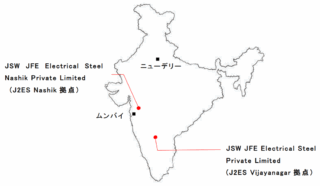 JFEとJSW、インド電磁鋼板事業に1200億円追加投資 生産能力35万トンへ