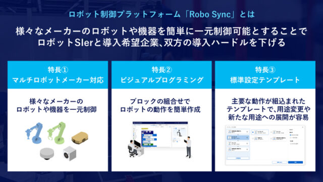 パナソニック コネクト、ロボット制御プラットフォーム「Robo Sync」提供開始 ロボットSIer・機器メーカー26社と連携