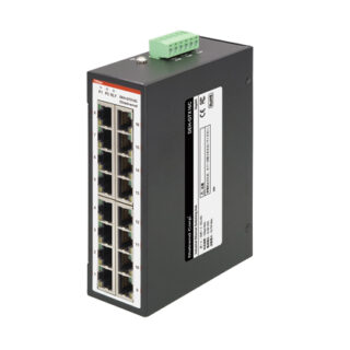 ダイヤトレンド、産業用16ポートスイッチングハブ「DEH-GTX16C」発売 小型・低価格化、PoE対応モデルも