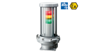 パトライト 防爆積層信号灯「EDLR-Eシリーズ」／防爆表示灯「REFシリーズ」ATEX規格とIECEx規格適応【雷害特集】