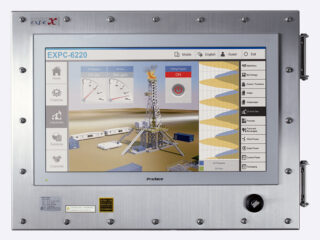 シュナイダーエレクトリック 防爆形タッチパソコン「EXPC−6220」ゾーン2で操作可能な22ワイド液晶【雷害特集】