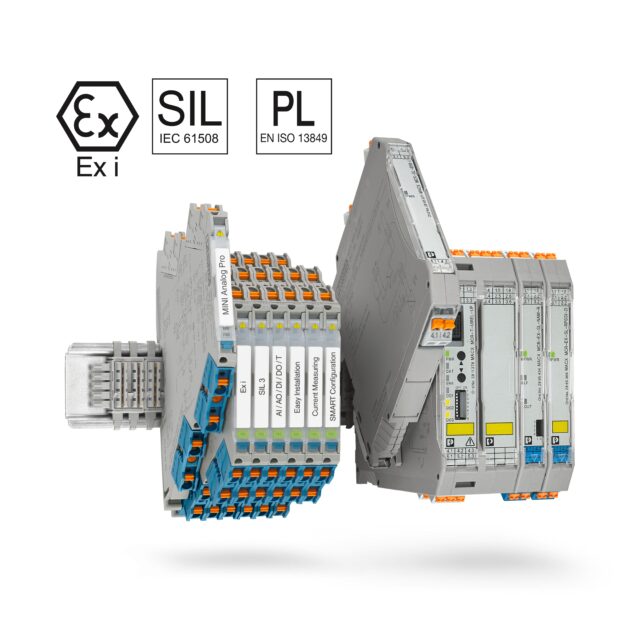 フエニックス・コンタクト防爆と機能安全を実現したコンパクトな信号変換器「MINI Analog Pro Exi」【雷害特集】