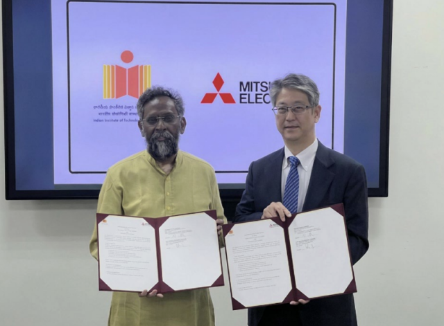 三菱電機、インド工科大学ハイデラバード校と産学連携に関する基本協定を締結