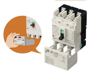 三菱電機 ブレーカ端子カバー型電力計測ユニット ワンタッチで取付、カンタン計測【制御盤DX特集】