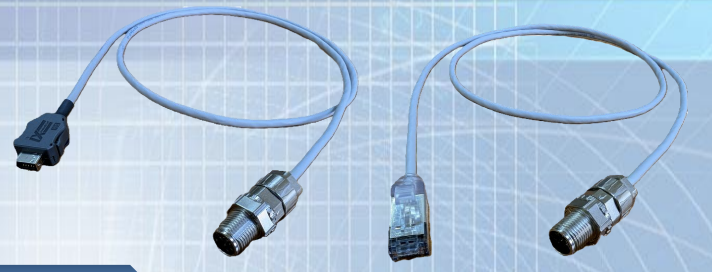 岡野電線、極細径可動用LANケーブルのM8・M12コネクタ加工品を発売