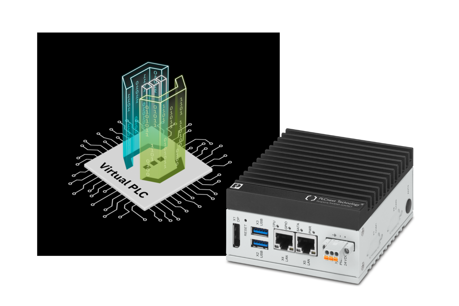 フエニックス・コンタクト エッジコントローラ「VL3 UPC 2440 EDGE」バーチャルPLC実行PC【制御・コントローラ特集】