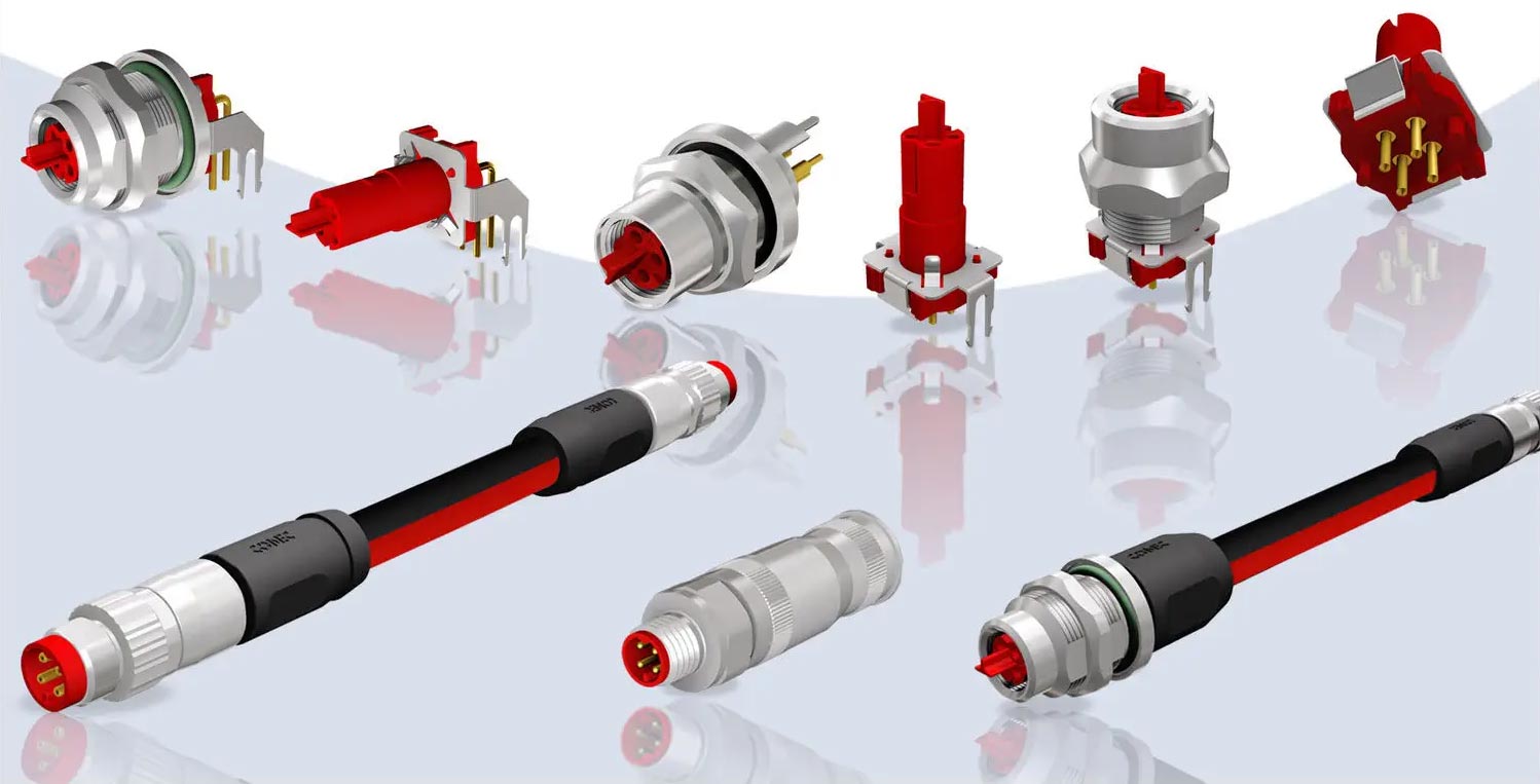 アンフェノールジャパン M8x1コネクタシリーズ EtherCAT P対応【配線接続機器特集】