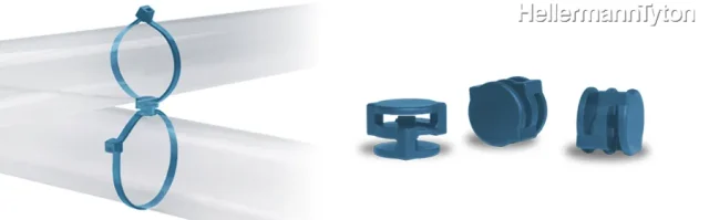 ヘラマンタイトン、結束バンド固定具「メタルコンテント・カプラー」発売 金属・X線検出機対応