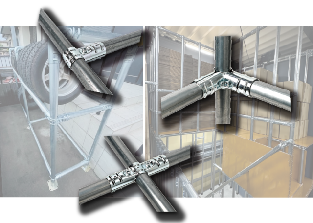 因幡電機産業、PB「JAPPY」から突起のない安全設計「単管パイプ用ジョイント」を新発売