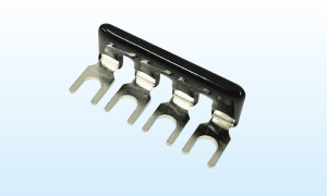 篠原電機、リレー用渡りバー「WB-7-4B-L」発売 端子部90度曲げ加工で配線しやすい