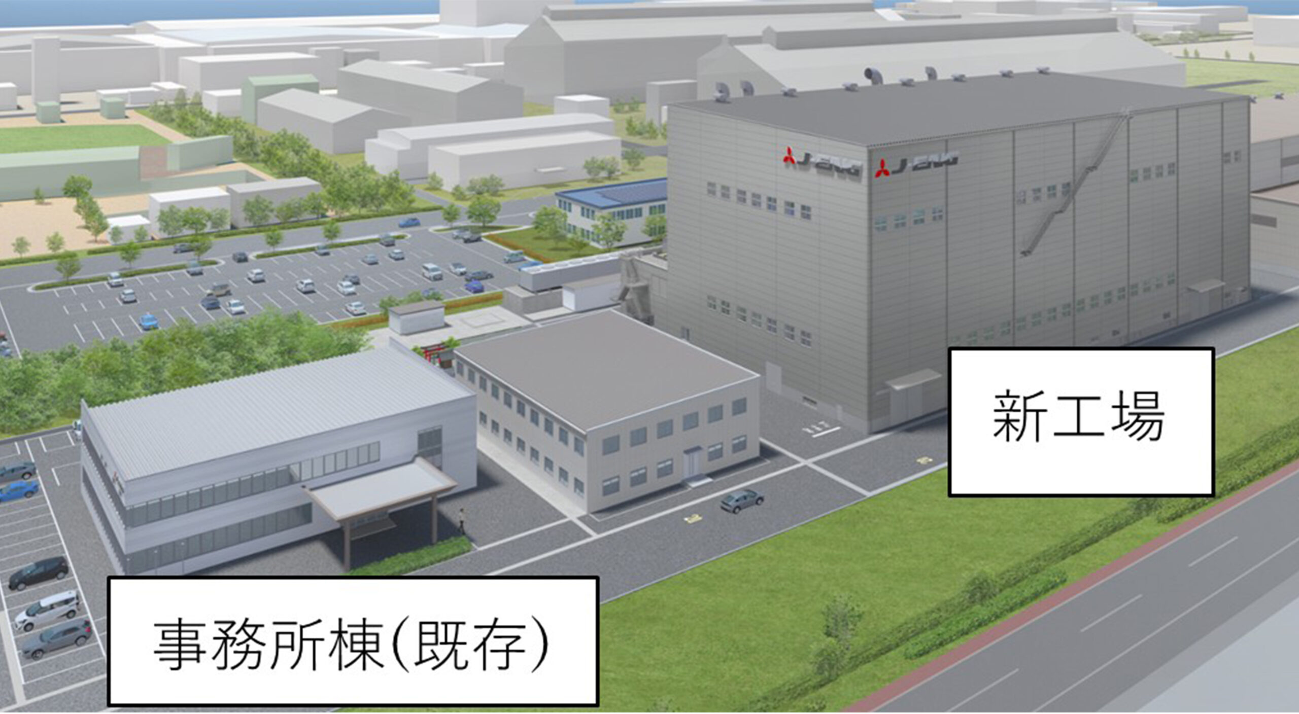 ジャパンエンジンコーポレーション、兵庫県明石市でアンモニア燃料エンジン新工場の建設工事を開始