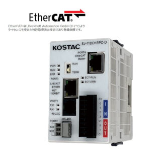 ジェイテクトエレクトロニクス、EtherCAT搭載スマートコントローラ「KOSTAC SJ-ETHER」小型ロープライスPLC