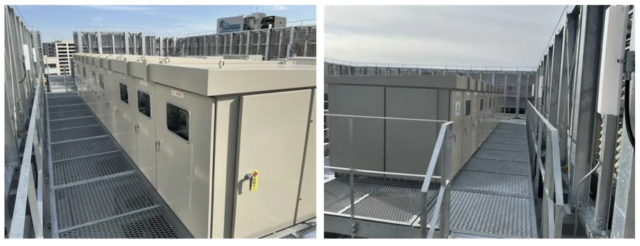 河村電器産業、屋上の有効利用と景観バランスに配慮した低身長型キュービクルを新オフィスで検証