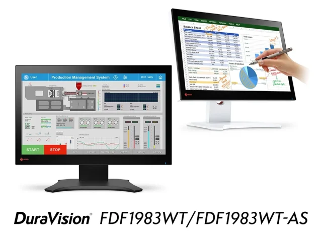 EIZO、18.5型タッチパネルモニター「DuraVision FDF1983WT」のバリエーション拡充 チルトスタンドモデルとスタンドなしモデル、ペン入力対応タイプ追加