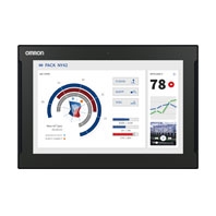 オムロン、産業用モニタ「NYM」に Monitor Linkデイジーチェーンインタフェース搭載モデルを追加