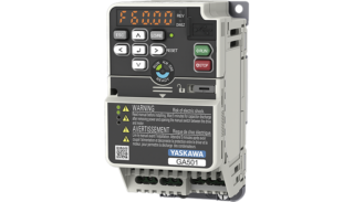 安川電機、産業用Ethernet通信機能を標準搭載した小型高機能インバータ「GA501」発売