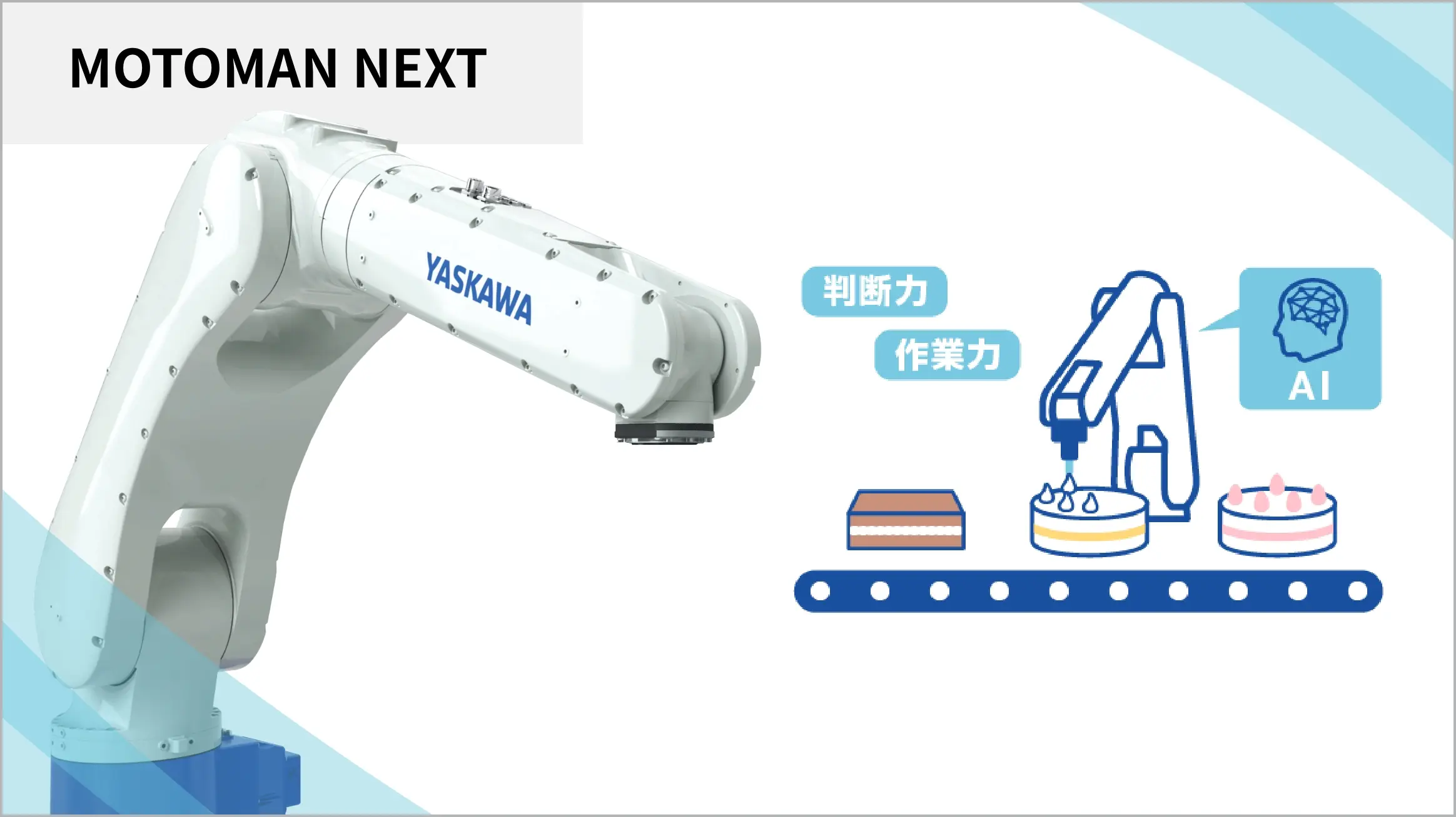 安川電機（W3-12-37）i³-Mechatronicsで「食を大変革」【FOOMA JAPAN 2026 特集】