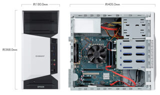エプソンダイレクト、ミニタワーPC「Endeavor MR8500」発売 計測・制御やエッジAIなど高負荷業務に対応