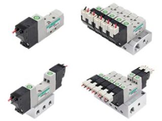 CKD、超小形5ポート電磁弁「4SRシリーズ」発売 コンパクトと省エネを両立
